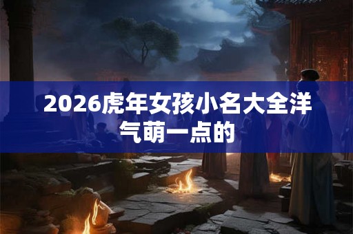2026虎年女孩小名大全洋气萌一点的