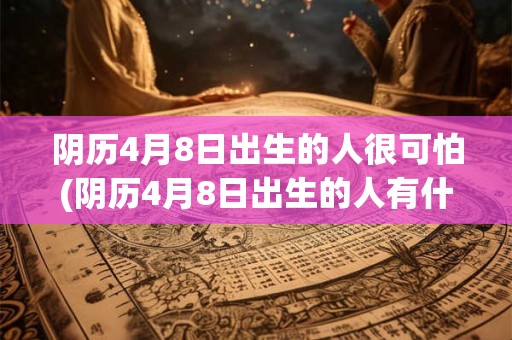 阴历4月8日出生的人很可怕(阴历4月8日出生的人有什么可怕的特点吗？)