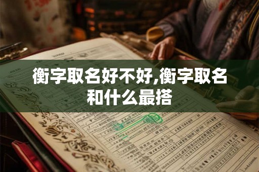 衡字取名好不好,衡字取名和什么最搭