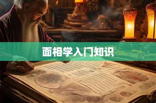 面相学入门知识