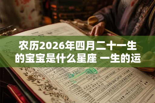 农历2026年四月二十一生的宝宝是什么星座 一生的运势如何