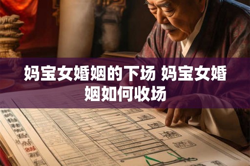 妈宝女婚姻的下场 妈宝女婚姻如何收场