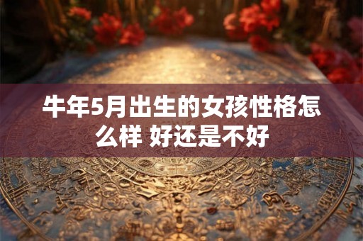 牛年5月出生的女孩性格怎么样 好还是不好