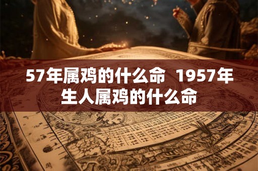 57年属鸡的什么命  1957年生人属鸡的什么命