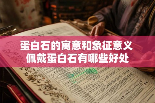 蛋白石的寓意和象征意义 佩戴蛋白石有哪些好处