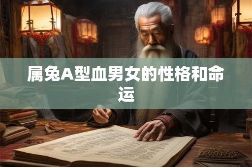 属兔A型血男女的性格和命运