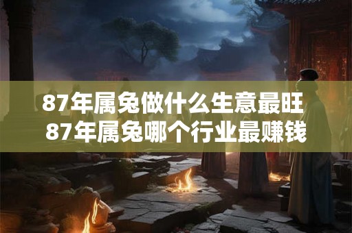 87年属兔做什么生意最旺 87年属兔哪个行业最赚钱