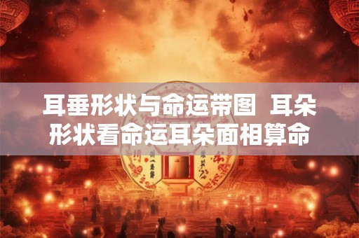 耳垂形状与命运带图 耳朵形状看命运耳朵面相算命 耳垂形状与命运带图 耳朵形状看命运耳朵面相算命