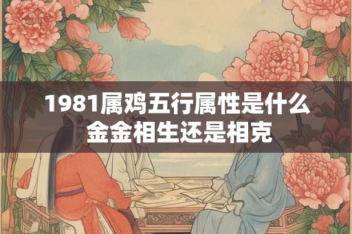 1981属鸡五行属性是什么 金金相生还是相克