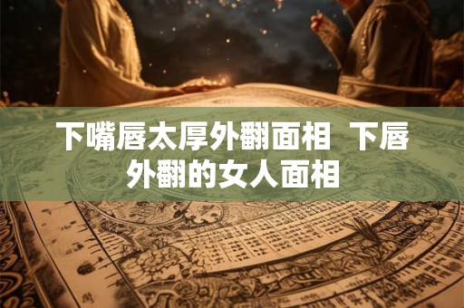 下嘴唇太厚外翻面相 下唇外翻的女人面相 下嘴唇太厚外翻面相 下唇外翻的女人面相