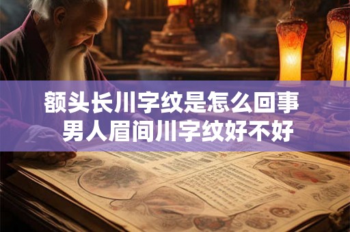 额头长川字纹是怎么回事  男人眉间川字纹好不好