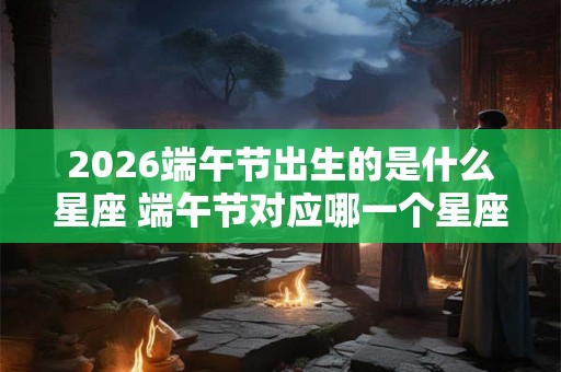 2026端午节出生的是什么星座 端午节对应哪一个星座