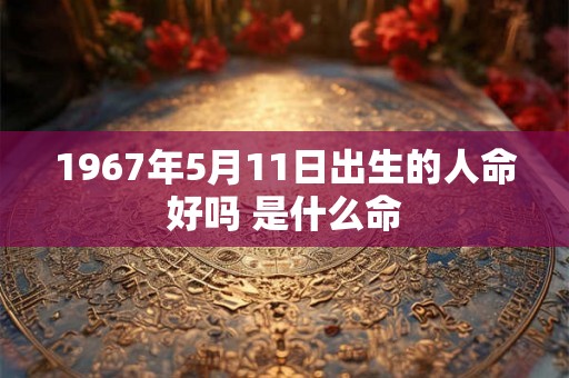 1967年5月11日出生的人命好吗 是什么命