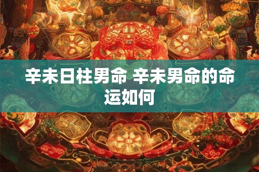 辛未日柱男命 辛未男命的命运如何