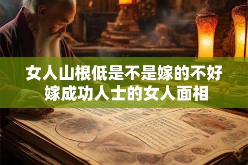 女人山根低是不是嫁的不好 嫁成功人士的女人面相