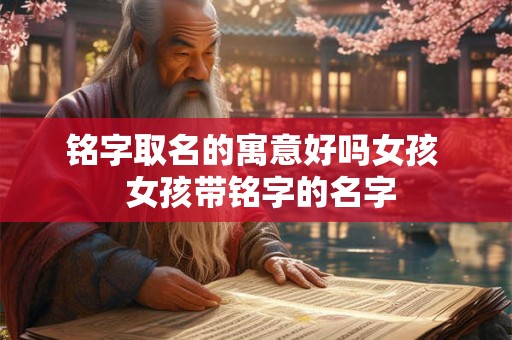 铭字取名的寓意好吗女孩  女孩带铭字的名字