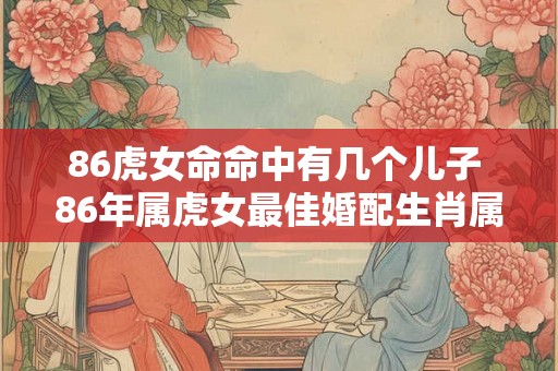 86虎女命命中有几个儿子 86年属虎女最佳婚配生肖属相