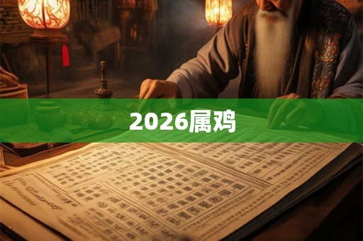 2026属鸡