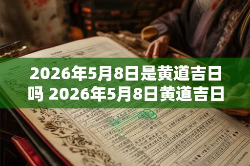 2026年5月8日是黄道吉日吗 2026年5月8日黄道吉日 2026年5月8日是黄道吉日吗 2026年5月8日黄道吉日