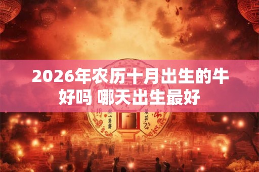 2026年农历十月出生的牛好吗 哪天出生最好