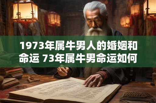 1973年属牛男人的婚姻和命运 73年属牛男命运如何 1973年属牛男人的婚姻和命运 73年属牛男命运如何