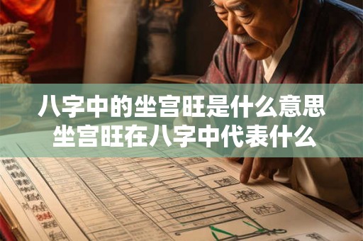 八字中的坐宫旺是什么意思 坐宫旺在八字中代表什么