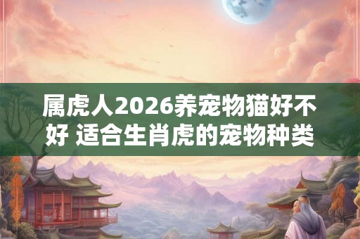 属虎人2026养宠物猫好不好 适合生肖虎的宠物种类