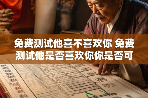 免费测试他喜不喜欢你 免费测试他是否喜欢你你是否可以尽情放心尝试