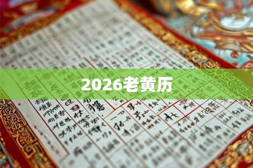 2026老黄历