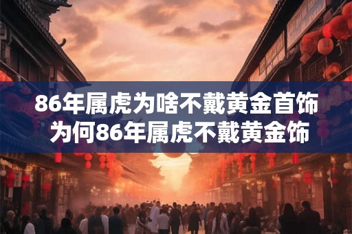 86年属虎为啥不戴黄金首饰 为何86年属虎不戴黄金饰品