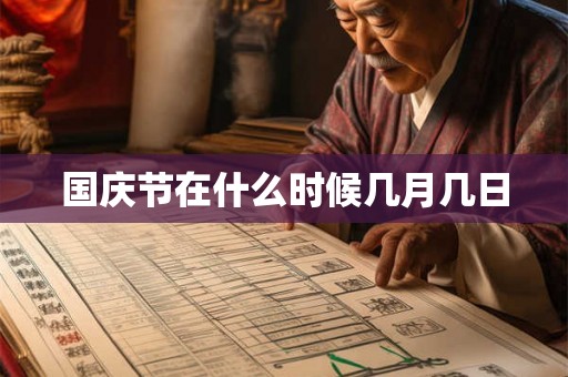 国庆节在什么时候几月几日