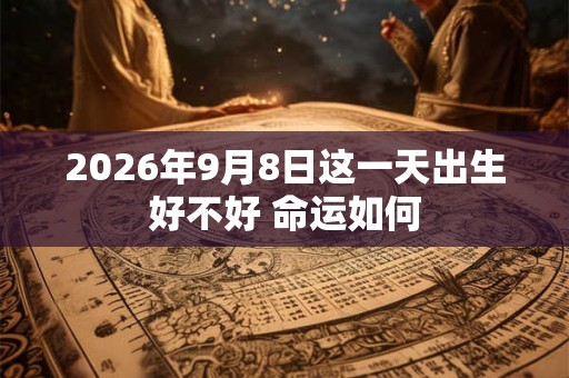 2026年9月8日这一天出生好不好 命运如何