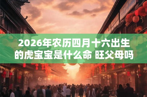 2026年农历四月十六出生的虎宝宝是什么命 旺父母吗