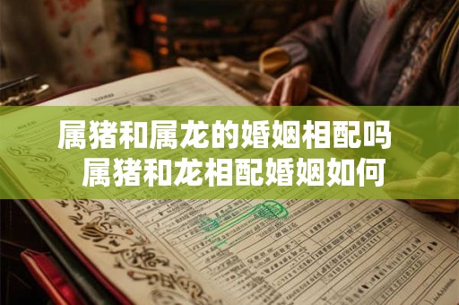 属猪和属龙的婚姻相配吗 属猪和龙相配婚姻如何 属猪和属龙的婚姻相配吗 属猪和龙相配婚姻如何
