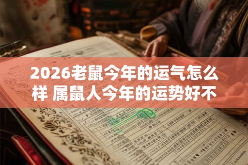 2026老鼠今年的运气怎么样 属鼠人今年的运势好不好 2026老鼠今年的运气怎么样 属鼠人今年的运势好不好