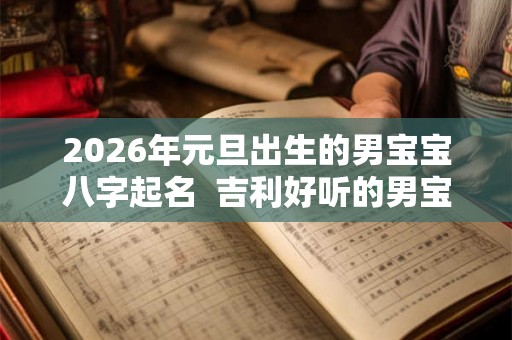 2026年元旦出生的男宝宝八字起名  吉利好听的男宝宝名字