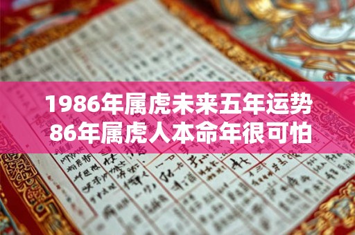 1986年属虎未来五年运势 86年属虎人本命年很可怕吗 1986年属虎未来五年运势 86年属虎人本命年很可怕吗