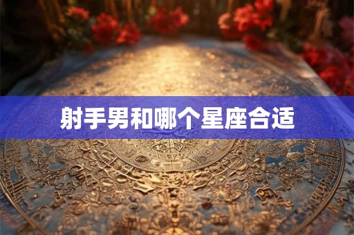 射手男和哪个星座合适