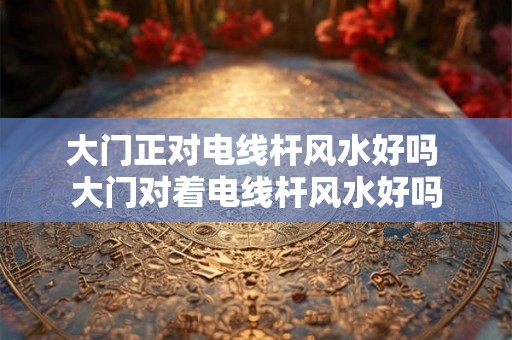 大门正对电线杆风水好吗 大门对着电线杆风水好吗