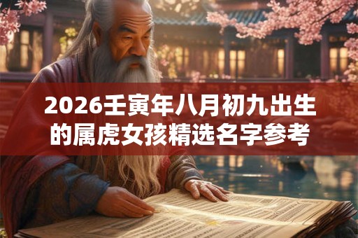 2026壬寅年八月初九出生的属虎女孩精选名字参考 2026壬寅年八月初九出生的属虎女孩精选名字参考
