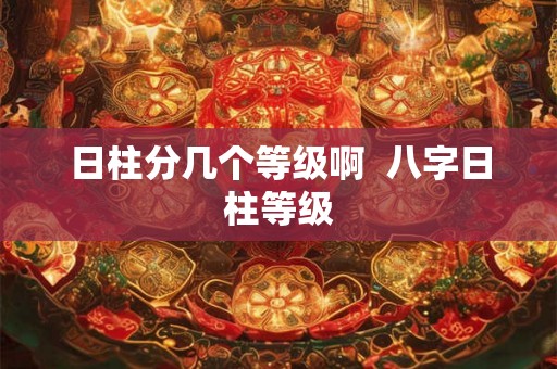 日柱分几个等级啊  八字日柱等级