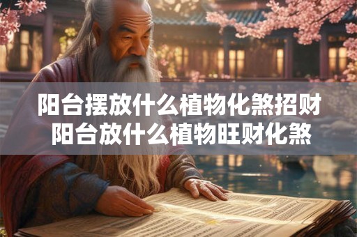 阳台摆放什么植物化煞招财 阳台放什么植物旺财化煞 阳台摆放什么植物化煞招财 阳台放什么植物旺财化煞
