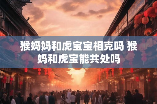 猴妈妈和虎宝宝相克吗 猴妈和虎宝能共处吗