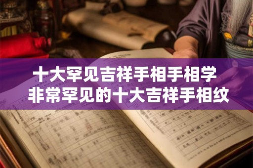 十大罕见吉祥手相手相学  非常罕见的十大吉祥手相纹