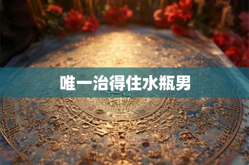 唯一治得住水瓶男