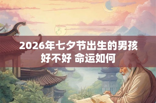2026年七夕节出生的男孩好不好 命运如何