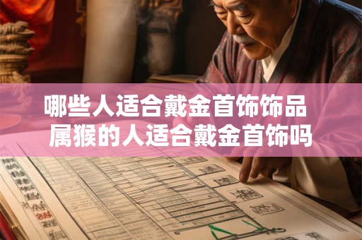 哪些人适合戴金首饰饰品 属猴的人适合戴金首饰吗 哪些人适合戴金首饰饰品 属猴的人适合戴金首饰吗