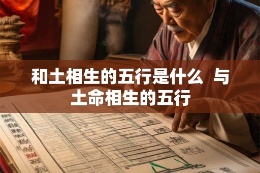 和土相生的五行是什么 与土命相生的五行 和土相生的五行是什么 与土命相生的五行