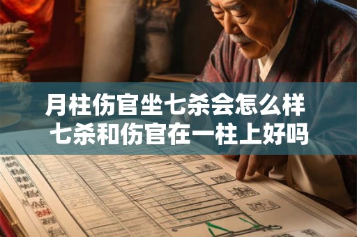 月柱伤官坐七杀会怎么样 七杀和伤官在一柱上好吗 月柱伤官坐七杀会怎么样 七杀和伤官在一柱上好吗