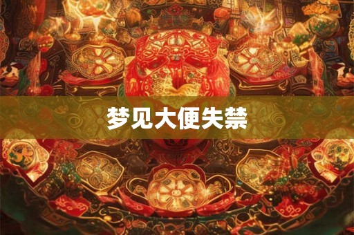 梦见大便失禁